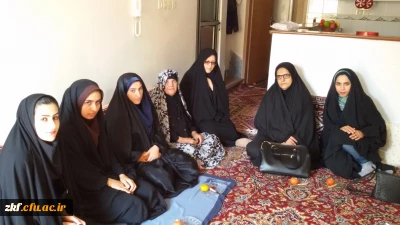 دیدار از خانواده شهید ابراهیم باستان به مناسبت هفته بسیج