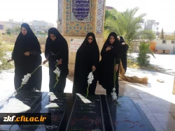 گلباران قبور شهدای گمنام