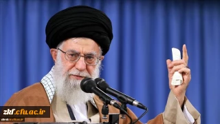 حضور و سخنرانی مقام معظم رهبری در جمع دانشجو معلمان در دانشگاه فرهنگیان