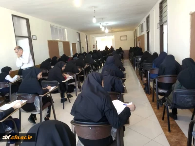 برگزاری آزمون بینش مطهر  در واحد دانشگاهی زینب کبری(س)کازرون