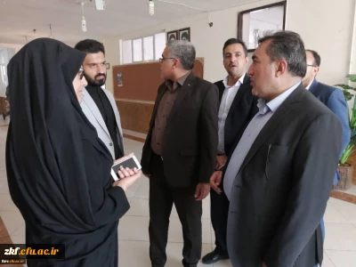 بازدید جناب آقای نجفی مدیر کل محترم آموزش و پرورش فارس از مرکز زینب کبری کازرون