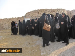 بازدید دانشجویان ورودی 98 از شهر باستانی بیشابور کازرون  2