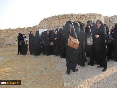 بازدید دانشجویان ورودی 98 از شهر باستانی بیشابور کازرون 