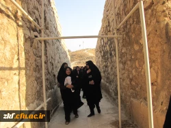 بازدید دانشجویان ورودی 98 از شهر باستانی بیشابور کازرون  2