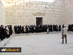 بازدید دانشجویان ورودی 98 از شهر باستانی بیشابور کازرون  2