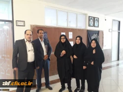 بازدید مدیر امور پردیس های دانشگاه فرهنگیان  استان فارس از کازرون همزمان با مراسم استقبال از  دانشجو معلمان نو ورود سال 98 2