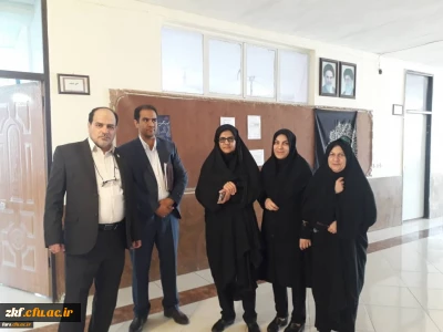 بازدید مدیر امور پردیس های دانشگاه فرهنگیان  استان فارس از کازرون همزمان با مراسم استقبال از  دانشجو معلمان نو ورود سال 98