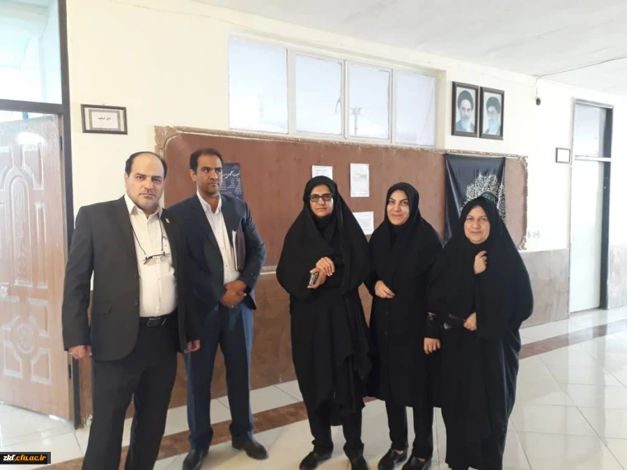 بازدید مدیر امور پردیس های دانشگاه فرهنگیان  استان فارس از کازرون همزمان با مراسم استقبال از  دانشجو معلمان نو ورود سال 98 2
