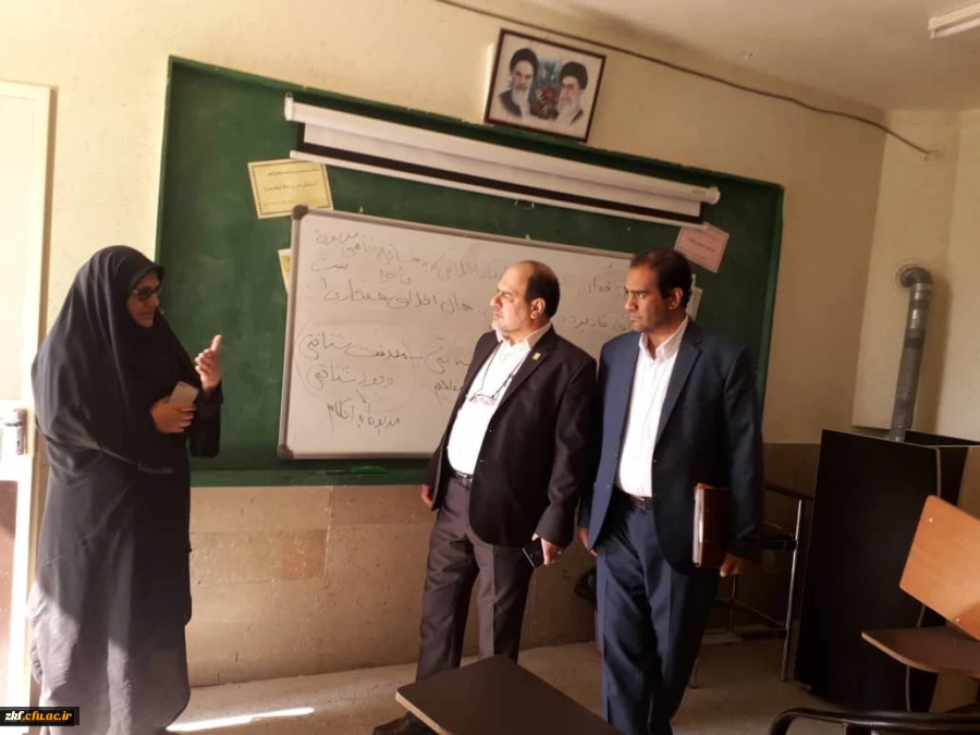 بازدید مدیر امور پردیس های دانشگاه فرهنگیان  استان فارس از کازرون همزمان با مراسم استقبال از  دانشجو معلمان نو ورود سال 98 2