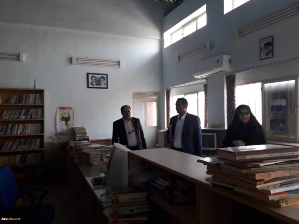 بازدید مدیر امور پردیس های دانشگاه فرهنگیان  استان فارس از کازرون همزمان با مراسم استقبال از  دانشجو معلمان نو ورود سال 98 2