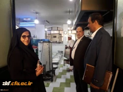 بازدید مدیر امور پردیس های دانشگاه فرهنگیان  استان فارس از کازرون همزمان با مراسم استقبال از  دانشجو معلمان نو ورود سال 98 2