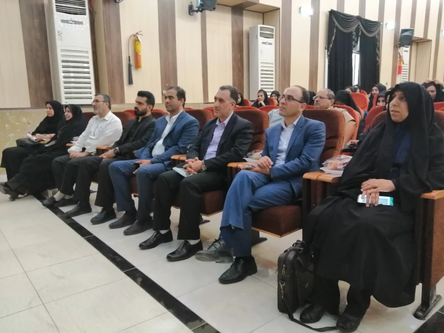 بازدید مدیر امور پردیس های دانشگاه فرهنگیان  استان فارس از کازرون همزمان با مراسم استقبال از  دانشجو معلمان نو ورود سال 98 2