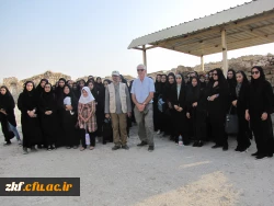 بازدید دانشجویان ورودی 98 از شهر باستانی بیشابور کازرون 4