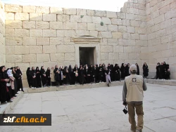 بازدید دانشجویان ورودی 98 از شهر باستانی بیشابور کازرون 5