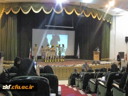 شرکت دانشجویان و کارکنان واحد دانشگاه زینب کبری (س) در مراسم استکبار ستیزی در دانشگاه آزاد اسلامی واحد کازرون  2