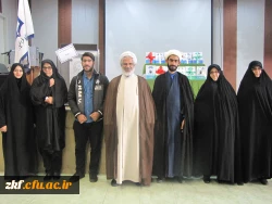 چهارمین سال برگزاری  طرح بینش مطهر در واحد دانشگاهی زینب کبری(س)کازرون با حضور نماینده نهاد رهبری در امور پردیس های استان فارس  2