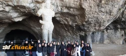 برنامه کوه پیمایی دانشجویان به غار شاپور در کازرون 2