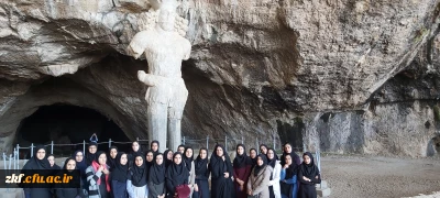 برنامه کوه پیمایی دانشجویان به غار شاپور در کازرون