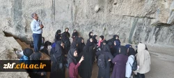 برنامه کوه پیمایی دانشجویان به غار شاپور در کازرون 2