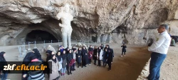برنامه کوه پیمایی دانشجویان به غار شاپور در کازرون 2