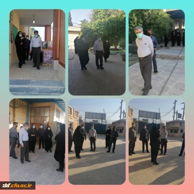 دیدار نماینده محترم شهرستان کازرون از واحد دانشگاهی زینب کبری (س) 