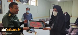 تقدیر از فرمانده سپاه پاسداران انقلاب اسلامی کازرون و مسئول بسیج دانشجویی شهرستان  2