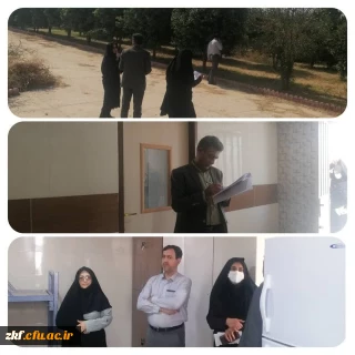 بازدید دکتر زارع شیبانی از خوابگاه جدید واحد دانشگاهی زینب کبری (س)