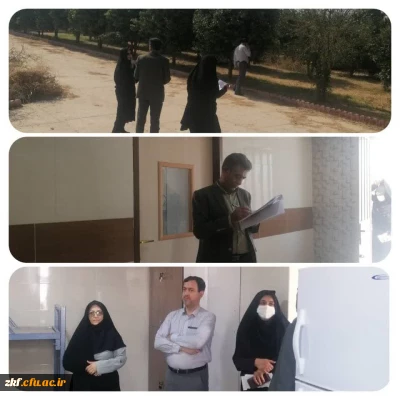 بازدید دکتر زارع شیبانی از خوابگاه جدید واحد دانشگاهی زینب کبری (س)