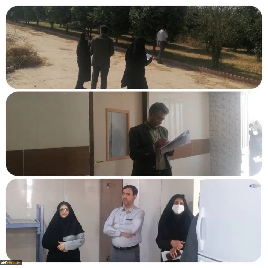 بازدید دکتر زارع شیبانی از خوابگاه جدید واحد دانشگاهی زینب کبری (س) 2