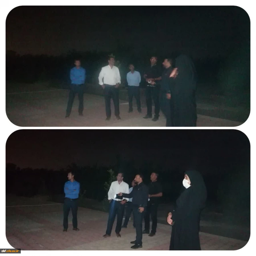 بازدید کارشناس مسئول امور اداری- مالی استان  از خوابگاه جدید  2