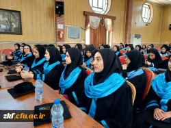 آیین دانش آموختگی دانشجویان دانشگاه فرهنگیان کازرون ورودی 1398 6