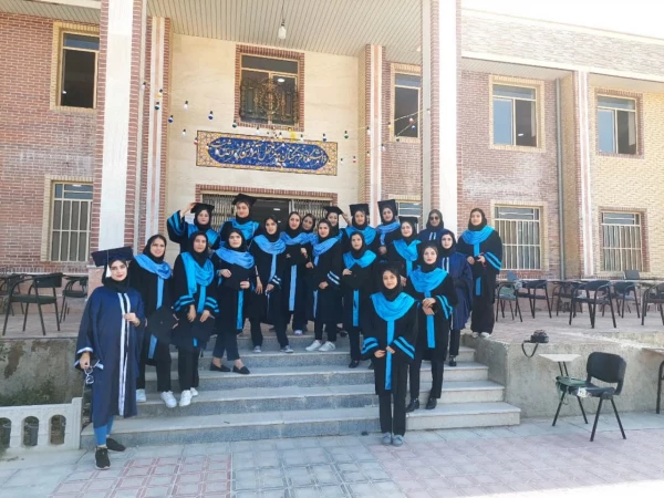 آیین دانش آموختگی دانشجویان دانشگاه فرهنگیان کازرون ورودی 1398 7