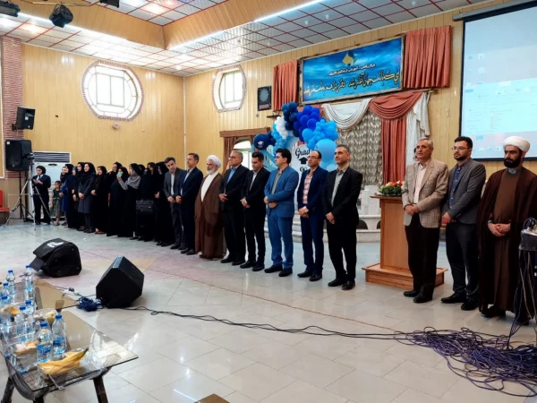 آیین دانش آموختگی دانشجویان دانشگاه فرهنگیان کازرون ورودی 1398 11