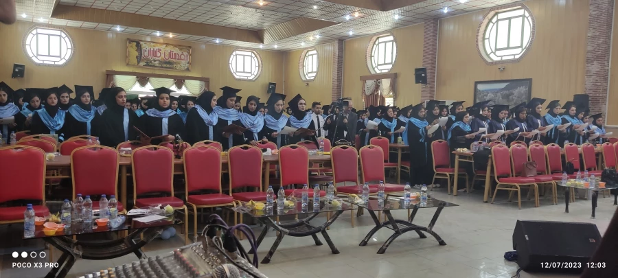 آیین دانش آموختگی دانشجویان دانشگاه فرهنگیان کازرون ورودی 1398 10