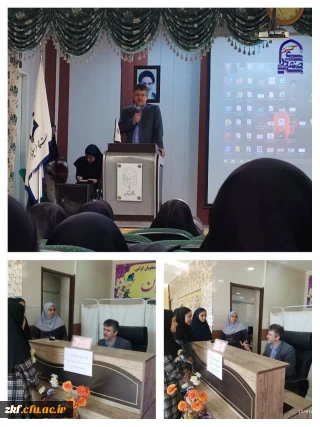 بازدید معاون هماهنگی مدیریت استان فارس از دانشگاه زینب کبری (س) کازرون 