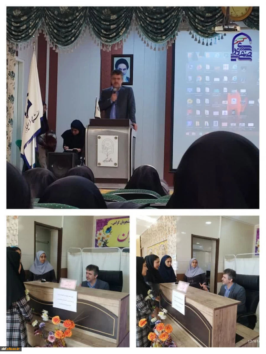 بازدید معاون هماهنگی مدیریت استان فارس از دانشگاه زینب کبری (س) کازرون  2