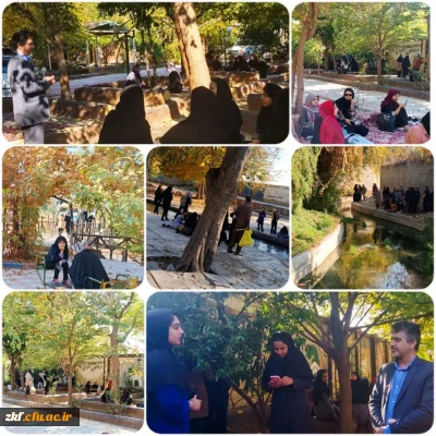 اردوی نیم روزی دانشجویان به مناسبت روز دانشجو