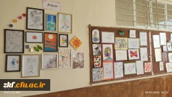 برگزاری نمایشگاه دست سازه های دانشجویان ، دانش آموختگان دانشگاه فرهنگیان و معلمان آموزش و پرورش شهرستان کازرون  2