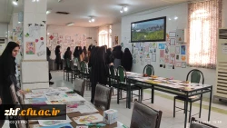 برگزاری نمایشگاه دست سازه های دانشجویان ، دانش آموختگان دانشگاه فرهنگیان و معلمان آموزش و پرورش شهرستان کازرون  9