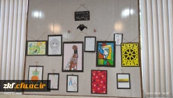 برگزاری نمایشگاه دست سازه های دانشجویان ، دانش آموختگان دانشگاه فرهنگیان و معلمان آموزش و پرورش شهرستان کازرون  7