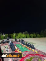 برگزاری محفل انس با قرآن به یاد شهیدان خدمت در واحد دانشگاهی زینب کبری (س)  2