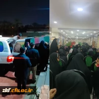 مراسم استقبال از پیکر شهیدگمنام دوران دفاع مقدس 2