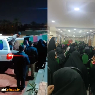 مراسم استقبال از پیکر شهیدگمنام دوران دفاع مقدس