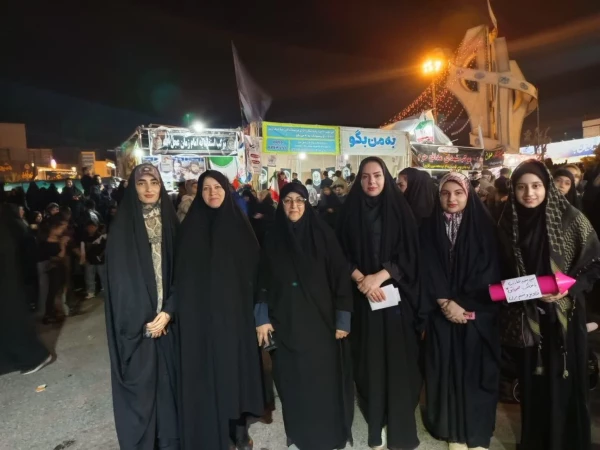 حضور، کارکنان و دانشجومعلمان دانشگاه فرهنگیان واحد دانشگاهی زینب کبری کازرون(س) در مراسم اربعین شهادت امام و رهبر شهید انقلاب اسلامی
کازرون_ ۱۹ فروردین ماه ۱۴۰۵ 2