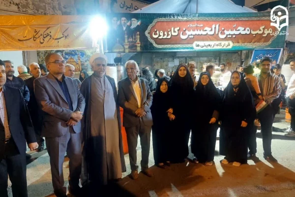 عطر خدمت در کازرون؛ حضور پرشور در موکب دانشگاه فرهنگیان واحد زینب کبری (س) کازرون 4
