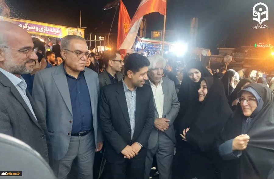 عطر خدمت در کازرون؛ حضور پرشور در موکب دانشگاه فرهنگیان واحد زینب کبری (س) کازرون 6