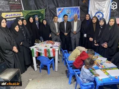 عطر خدمت در کازرون؛ حضور پرشور در موکب دانشگاه فرهنگیان واحد زینب کبری (س) کازرون