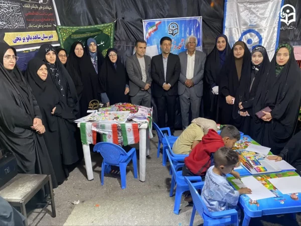 عطر خدمت در کازرون؛ حضور پرشور در موکب دانشگاه فرهنگیان واحد زینب کبری (س) کازرون 8