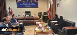 دیدار سرپرست دانشکده علوم تربیتی استان فارس با فرماندار محترم شهرستان کازرون  2
